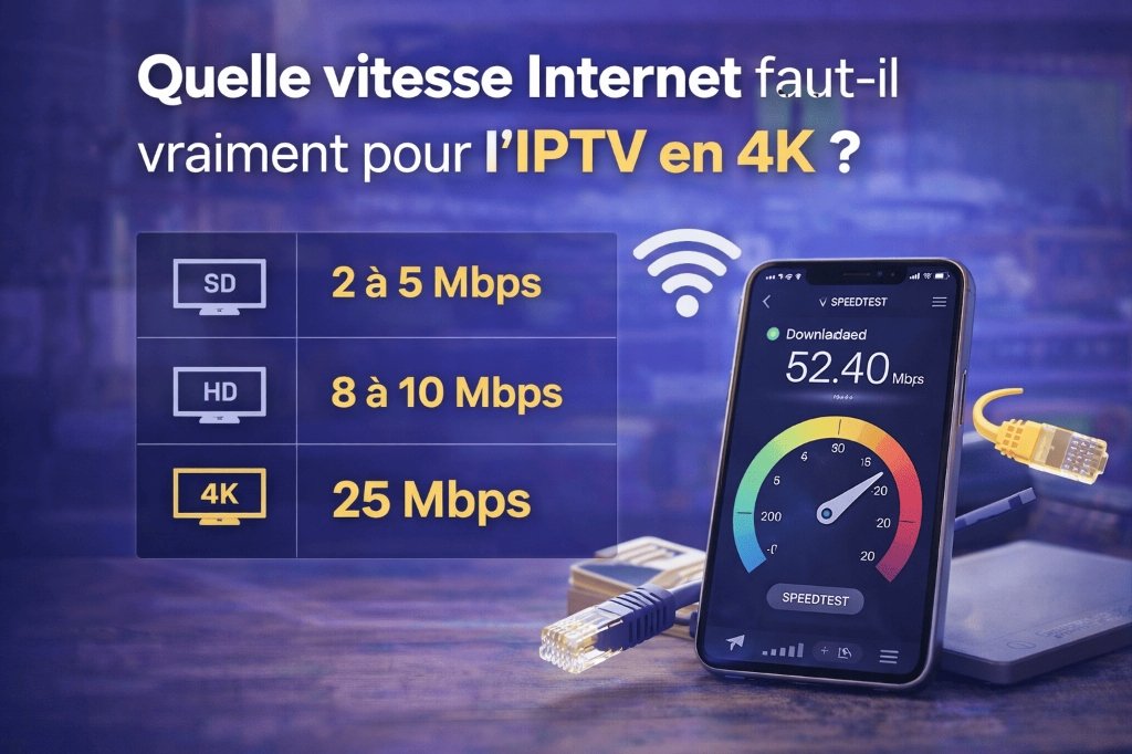 Vitesse Internet IPTV 4K